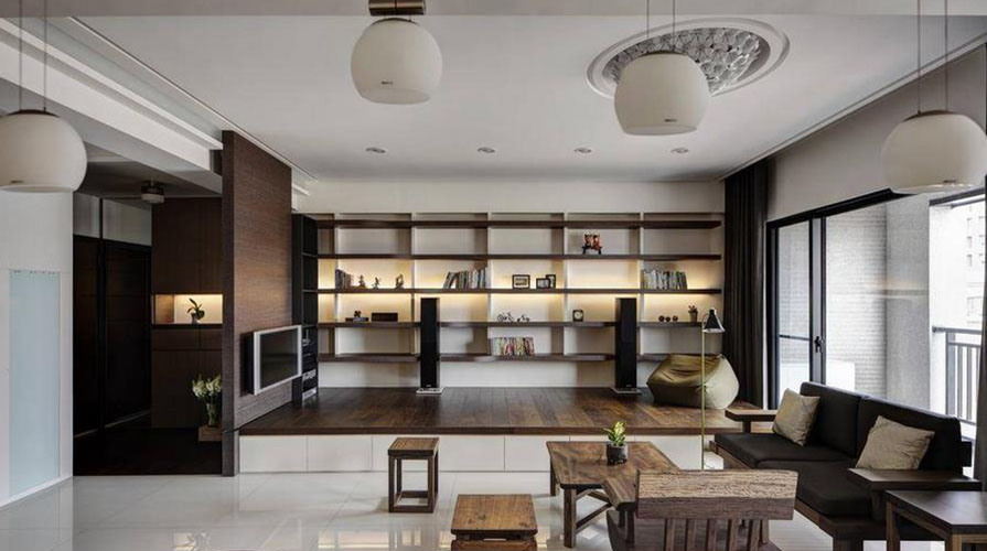 北京裝修案例132方混搭三居